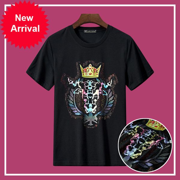 2021 bull strass t-shirts fashion men streetwear thin mercerized cotton man shirt 1ist, White;black
2021 bull strass t-shirts fashion men streetwear thin mercerized cotton man shirt 1ist, White;black