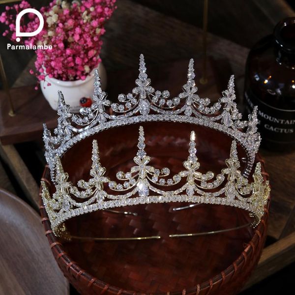 hair clips & barrettes wedding crown full zircon diadem tiaras princess elegant and crowns for women pageant party bridal accessories ph0083, Golden;silver
hair clips & barrettes wedding crown full zircon diadem tiaras princess elegant and crowns for women pageant party bridal accessories ph0083, Golden;silver