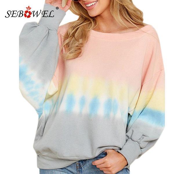 women's blouses & shirts sebowel 2021 spring autumn tie dye print sweatshirts for women casual long sleeve sweatshirt o-neck oversized, White
women's blouses & shirts sebowel 2021 spring autumn tie dye print sweatshirts for women casual long sleeve sweatshirt o-neck oversized, White
