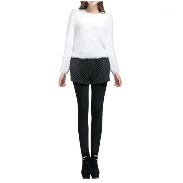 women's pants & capris winter warm leggings womens velvet thickening splice wear fake two culottes ladies pantskirt trousers 2021, Black;white
women's pants & capris winter warm leggings womens velvet thickening splice wear fake two culottes ladies pantskirt trousers 2021, Black;white