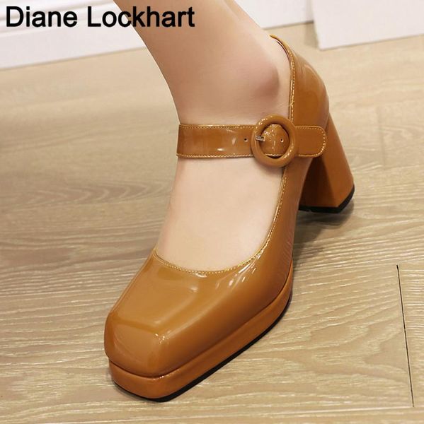 dress shoes vintage with high-heeled women wild thick square toe retro mary janes shoe ladies school pumps brand designer, Black
dress shoes vintage with high-heeled women wild thick square toe retro mary janes shoe ladies school pumps brand designer, Black