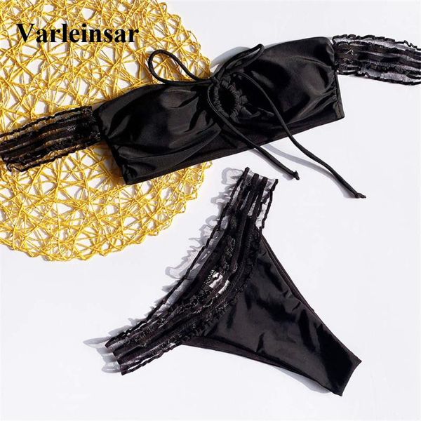 bikinis set off shoulder bikini female swimsuit 2021 women swimwear two-pieces mid waist bather bathing suit swim wear y1651
bikinis set off shoulder bikini female swimsuit 2021 women swimwear two-pieces mid waist bather bathing suit swim wear y1651