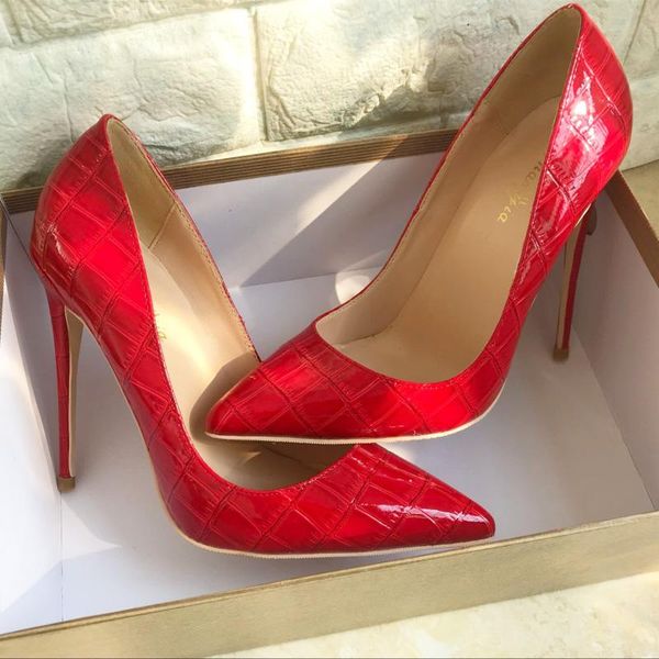 dress shoes brand fashion pointed red high-heeled exquisite stone pattern elegant single 12cm high heel ladies party, Black
dress shoes brand fashion pointed red high-heeled exquisite stone pattern elegant single 12cm high heel ladies party, Black