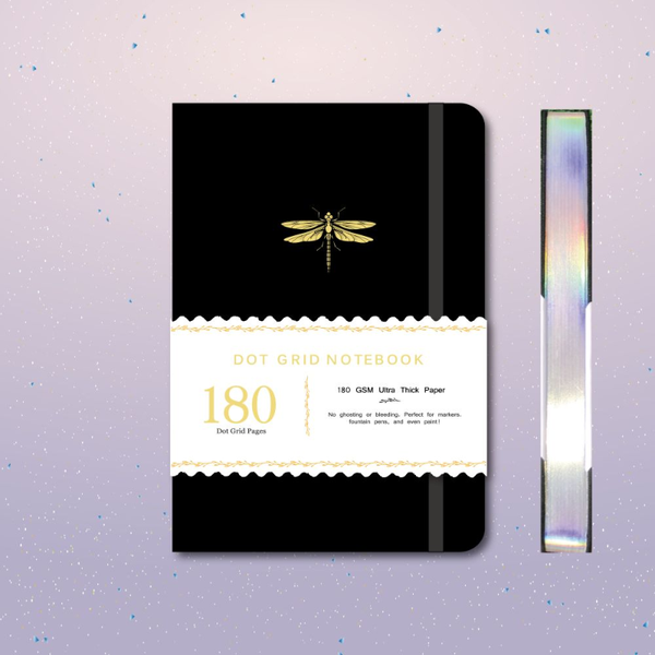 notepads dragonfly a5 dot grid notebook dotted journal 180gsm bamboo inner paper waterproof fabric hardcover, Purple;pink
notepads dragonfly a5 dot grid notebook dotted journal 180gsm bamboo inner paper waterproof fabric hardcover, Purple;pink