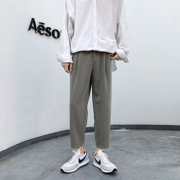 2021 new men's blazer formal casual fashion blazers business design cotton trousers button decoration social suit pants m-2xl 7an3, Black
2021 new men's blazer formal casual fashion blazers business design cotton trousers button decoration social suit pants m-2xl 7an3, Black