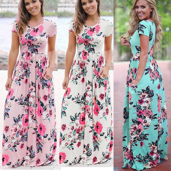 summer dress 2021 fashion women o-neck floral printed short sleeve long dress casual bandage dress women vestidos sukienki#j30 mhsi, Black;gray
summer dress 2021 fashion women o-neck floral printed short sleeve long dress casual bandage dress women vestidos sukienki#j30 mhsi, Black;gray