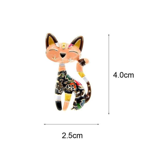 pins, brooches arrival cute enamel paint cat brooch women and men pin animal design fashion jewelry 2 colors, Gray
pins, brooches arrival cute enamel paint cat brooch women and men pin animal design fashion jewelry 2 colors, Gray