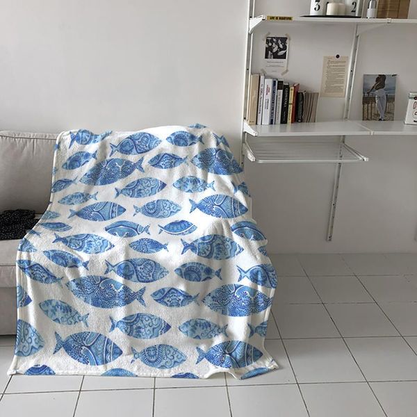 blankets blue marine life fish throw blanket picnic travel portable soft bedspread microfiber flannel for beds 
blankets blue marine life fish throw blanket picnic travel portable soft bedspread microfiber flannel for beds