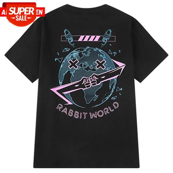 aelfric eden hip hop rabbit world print casual t shirt men 2020 summer oversize streetwear loose tshirt casual male short sleeve #sl0a, White;black
aelfric eden hip hop rabbit world print casual t shirt men 2020 summer oversize streetwear loose tshirt casual male short sleeve #sl0a, White;black