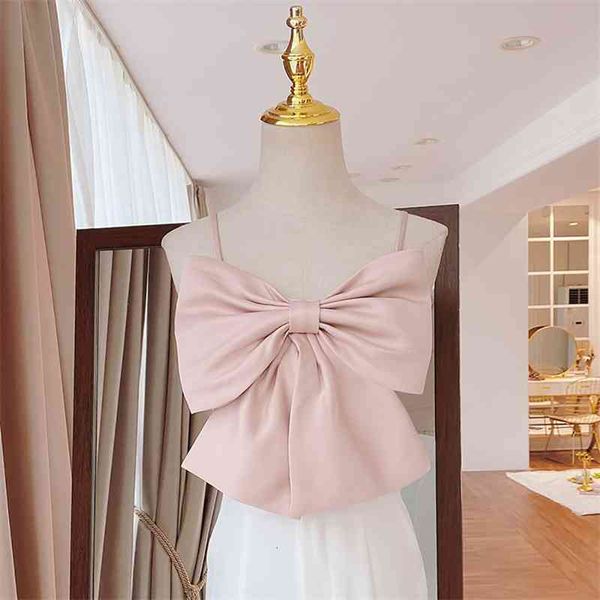 women's tanks & camis elegant sweet big bow sleeveless back pearl buttons corset crop women xs-l black white pink short
women's tanks & camis elegant sweet big bow sleeveless back pearl buttons corset crop women xs-l black white pink short