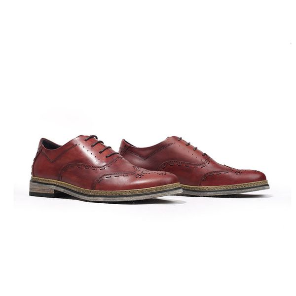 Genuine Leather Men Formal Dress Brogue Carved Shoes Elegant Classic Lace Up Business Wedding OXford Social Shoes For Men E18, Black
Genuine Leather Men Formal Dress Brogue Carved Shoes Elegant Classic Lace Up Business Wedding OXford Social Shoes For Men E18, Black