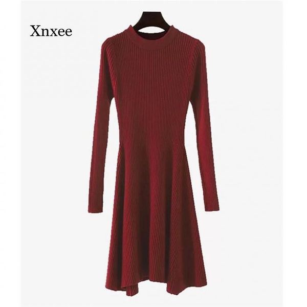 casual dresses autumn and winter women's long-sleeved sweater dress irregular hem o-neck short mini knitted, Black;gray
casual dresses autumn and winter women's long-sleeved sweater dress irregular hem o-neck short mini knitted, Black;gray