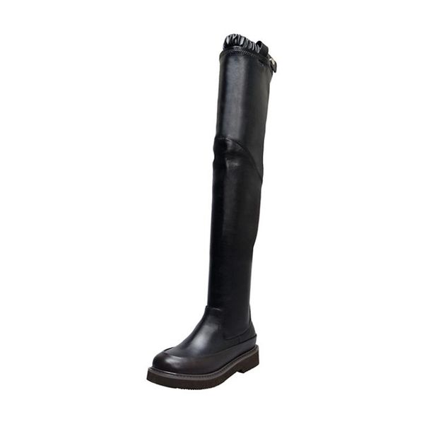 boots mkkhou over-the-knee women 2021 autumn leather fashion versatile round head 3.5cm mid-heel size 34-40, Black
boots mkkhou over-the-knee women 2021 autumn leather fashion versatile round head 3.5cm mid-heel size 34-40, Black