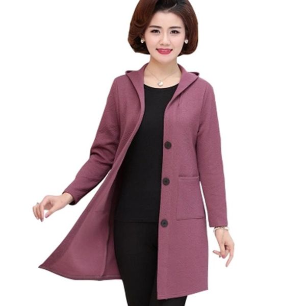 women's trench coats middle aged slim jacket coat with hood 2021 spring female single breasted outwear ladies plus size casual f428, Tan;black
women's trench coats middle aged slim jacket coat with hood 2021 spring female single breasted outwear ladies plus size casual f428, Tan;black