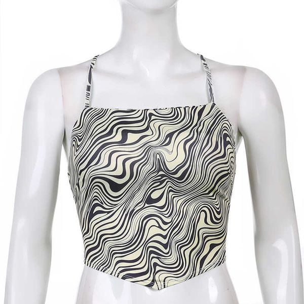 sweetown y2k aesthetic wave stripe halter women backless cross lace up rave outfits sleeveless tanks camis clubwear, Black;white
sweetown y2k aesthetic wave stripe halter women backless cross lace up rave outfits sleeveless tanks camis clubwear, Black;white
