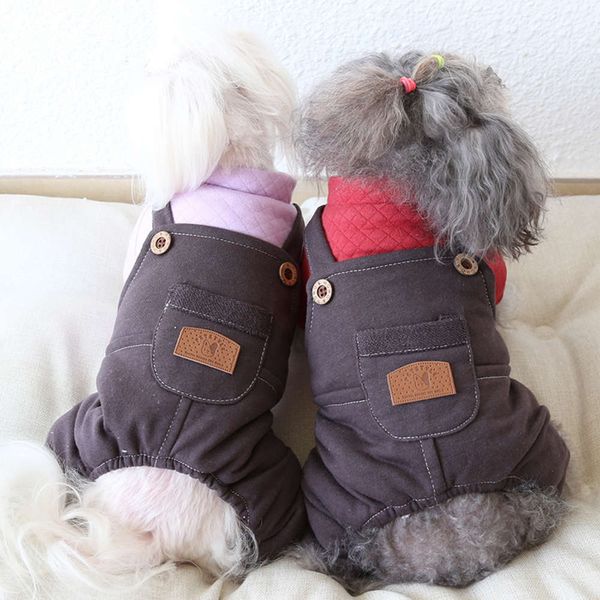 ysgj 2020 embossed leather label pocket four legged clothing pet double layer thickened cotton padded clothing autumn and winter 
ysgj 2020 embossed leather label pocket four legged clothing pet double layer thickened cotton padded clothing autumn and winter