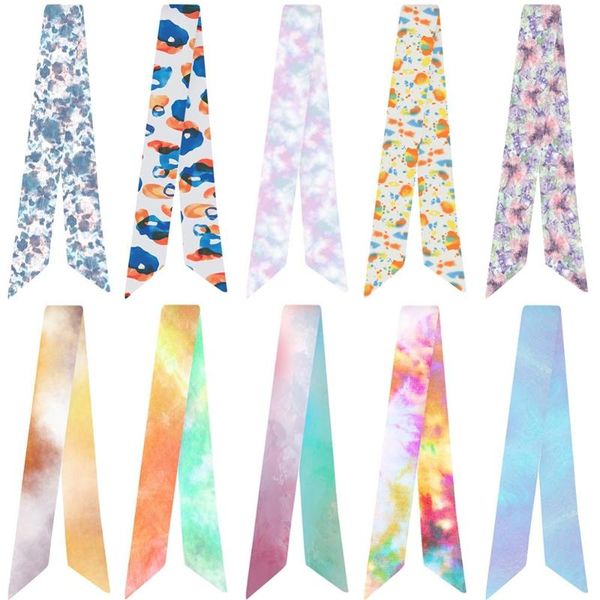scarves 2021 fashion abstract watercolor printing variety bag handle tie wrap silk scarf women small, Blue;gray
scarves 2021 fashion abstract watercolor printing variety bag handle tie wrap silk scarf women small, Blue;gray