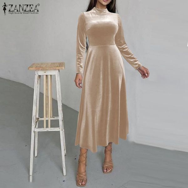 casual dresses fashion ol women velvet maxi 2022 spring autumn long sleeve party a-line vestidos oversized solid sundress, Black;gray
casual dresses fashion ol women velvet maxi 2022 spring autumn long sleeve party a-line vestidos oversized solid sundress, Black;gray