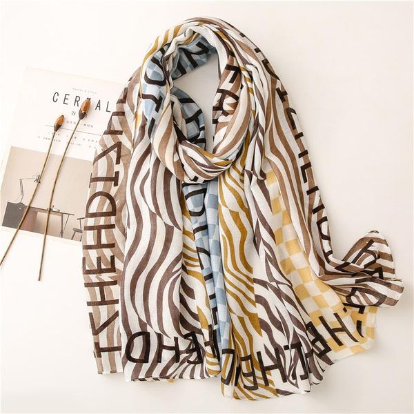 scarves color zebra small square contrast cotton linen hand scarf female silk sunscreen large shawl dual purpose, Blue;gray
scarves color zebra small square contrast cotton linen hand scarf female silk sunscreen large shawl dual purpose, Blue;gray