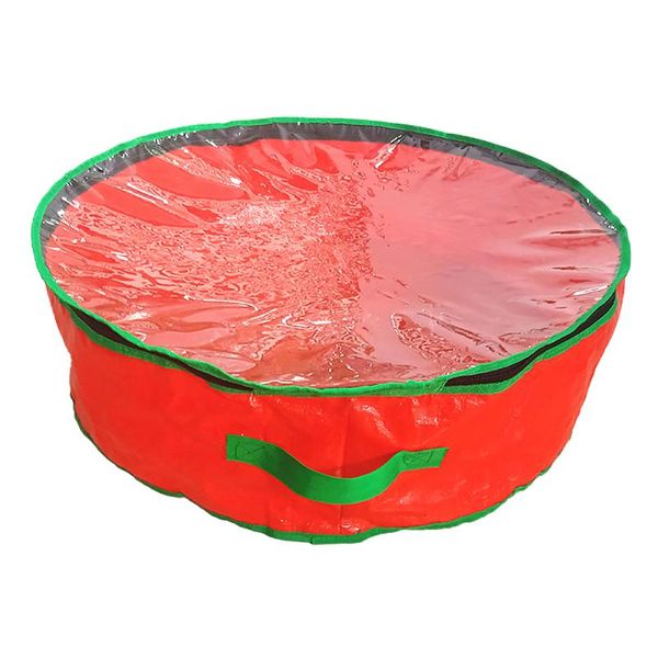 storage bags christmas bag garland wreaths container with handle gift durable pe material foldable waterproof transparent cover
storage bags christmas bag garland wreaths container with handle gift durable pe material foldable waterproof transparent cover