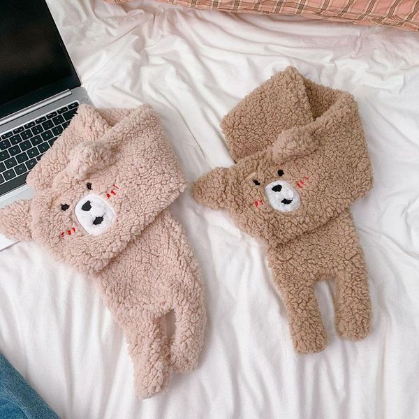 scarves winter women novelty warm scarf cute bear ear casual cold-proof collar keeping girls' present supplies, Blue;gray
scarves winter women novelty warm scarf cute bear ear casual cold-proof collar keeping girls' present supplies, Blue;gray