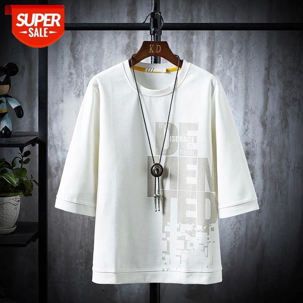 new 2020 letter men's t-shirt print cotton summer short sleeve o-neck tees male fashion shirt #041d, White;black
new 2020 letter men's t-shirt print cotton summer short sleeve o-neck tees male fashion shirt #041d, White;black