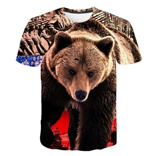 men's t-shirts russian bear t-shirt men women t shirt 3d animal tee casual funny streatwear short sleeve tshirt asian size, White;black
men's t-shirts russian bear t-shirt men women t shirt 3d animal tee casual funny streatwear short sleeve tshirt asian size, White;black