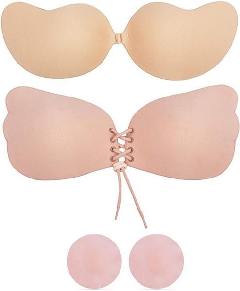 bras strapless backless bra 3 pack silicone sticky bra, adhesive invisible with nipple covers breast lift nipplecovers, Red;black
bras strapless backless bra 3 pack silicone sticky bra, adhesive invisible with nipple covers breast lift nipplecovers, Red;black