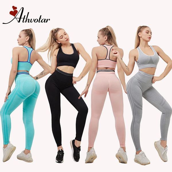 athvotar women's yoga set sportswear for women set 2 piece costume for sports bras+leggings sets womenseamless gym, White;red
athvotar women's yoga set sportswear for women set 2 piece costume for sports bras+leggings sets womenseamless gym, White;red