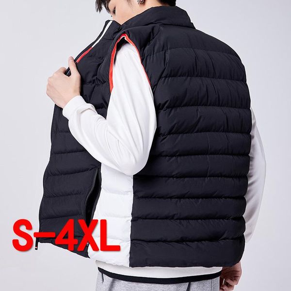 men's vests vest men winter sleeveless jacket autumn warm patchwork jackets mens waistcoat xxxl xxxxxl brand clothing, Black;white
men's vests vest men winter sleeveless jacket autumn warm patchwork jackets mens waistcoat xxxl xxxxxl brand clothing, Black;white