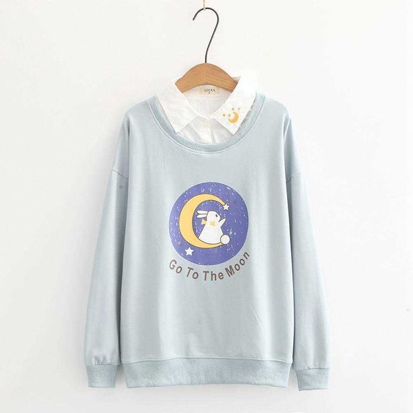women's fur & faux kawaii fashion anime women pink hoodie vintage collar cute bunny print sweatshirt harajuku long sleeve casual t, Black
women's fur & faux kawaii fashion anime women pink hoodie vintage collar cute bunny print sweatshirt harajuku long sleeve casual t, Black