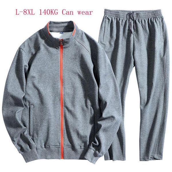 men loose style sport suit 100% cotton big size 130kg can wear 7xl8xl camouflage outdoor gym sportswear zipper run jogging suit, White;black
men loose style sport suit 100% cotton big size 130kg can wear 7xl8xl camouflage outdoor gym sportswear zipper run jogging suit, White;black