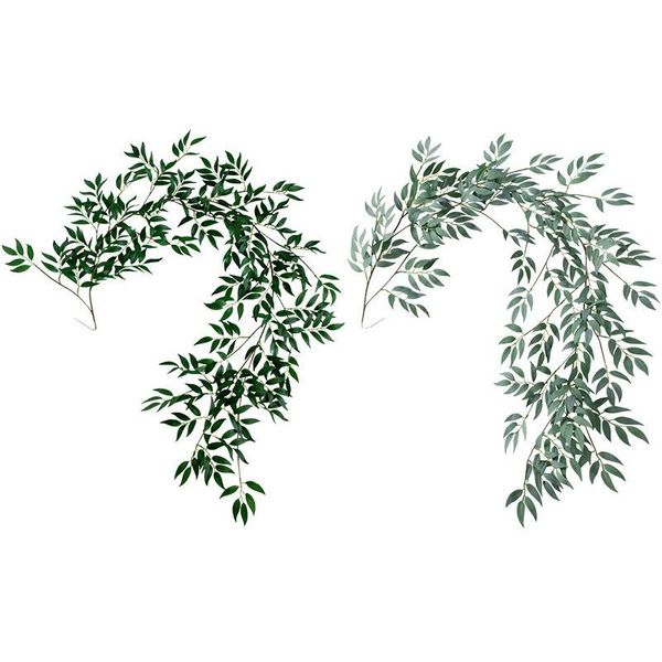 decorative flowers & wreaths 1.8m artificial fake eucalyptus willow leaves green plants wedding diy decor plant leaf simulation rattan home
decorative flowers & wreaths 1.8m artificial fake eucalyptus willow leaves green plants wedding diy decor plant leaf simulation rattan home