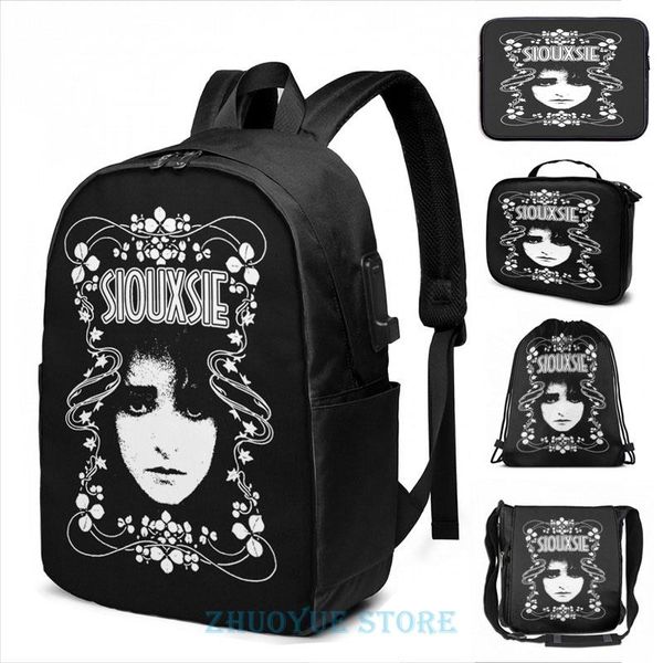 backpack funny graphic print siouxsie and the banshees usb charge men school bags women bag travel laptop
backpack funny graphic print siouxsie and the banshees usb charge men school bags women bag travel laptop