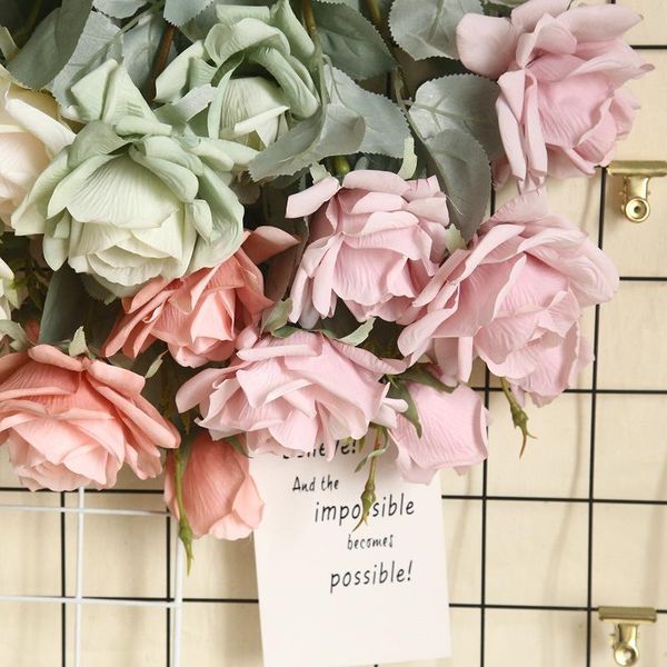 decorative flowers & wreaths artificial flower rose ins wind factory home decoration wedding boquet holder road wall mw64233
decorative flowers & wreaths artificial flower rose ins wind factory home decoration wedding boquet holder road wall mw64233