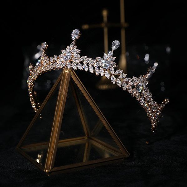 hair clips & barrettes handmade luxurious bridal crown jewelry zircon bride headband headpiece tiara wedding accessories, Golden;silver
hair clips & barrettes handmade luxurious bridal crown jewelry zircon bride headband headpiece tiara wedding accessories, Golden;silver