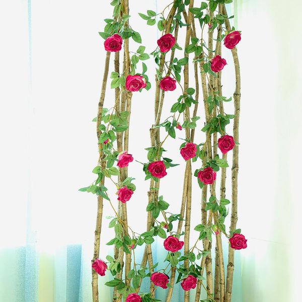 decorative flowers & wreaths 180cm artificial rose ivy vine wedding arch decor silk rattan garland string home wall hanging garden decoratio
decorative flowers & wreaths 180cm artificial rose ivy vine wedding arch decor silk rattan garland string home wall hanging garden decoratio