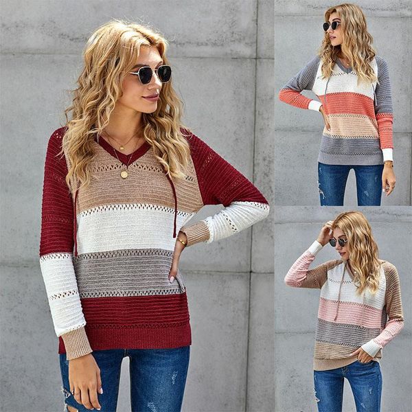 women's hoodies & sweatshirts fashion patchwork knitted autumn winter hoodie women casual oversized long sleeves hooded warm pullovers, Black
women's hoodies & sweatshirts fashion patchwork knitted autumn winter hoodie women casual oversized long sleeves hooded warm pullovers, Black