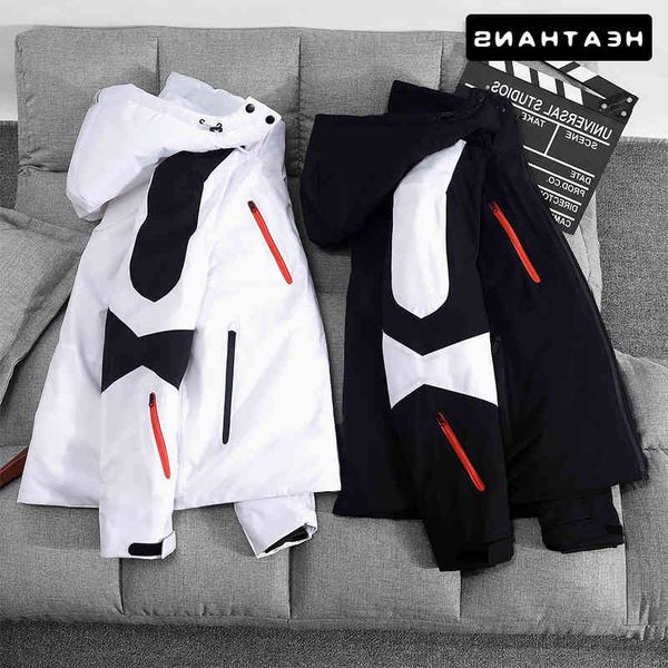 -20 degree winter down jackets men women short youth hooded coats male stitching warm parkas jacket white duck clothes, Black
-20 degree winter down jackets men women short youth hooded coats male stitching warm parkas jacket white duck clothes, Black