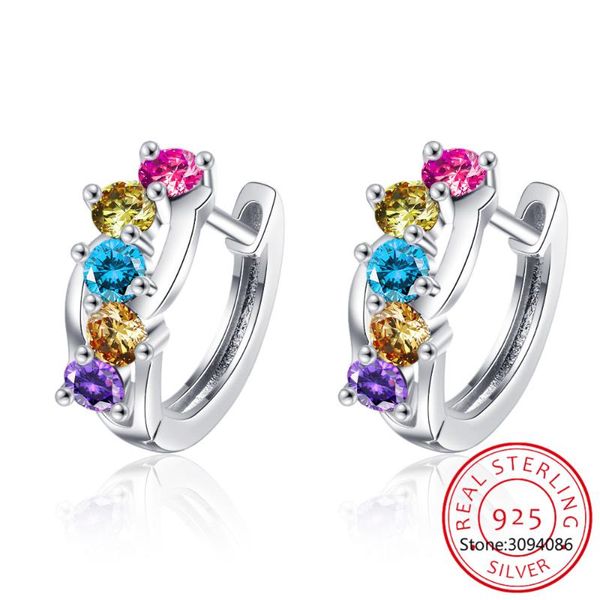 hoop & huggie romantic colorful zirconia crystals gemstones round earrings for women wedding 925 sterling silver jewelry, Golden;silver
hoop & huggie romantic colorful zirconia crystals gemstones round earrings for women wedding 925 sterling silver jewelry, Golden;silver