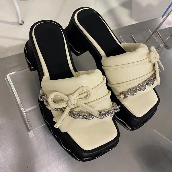 slippers 2021 niche design sense fashion sandals thick heels high sponge casual shoes, Black
slippers 2021 niche design sense fashion sandals thick heels high sponge casual shoes, Black