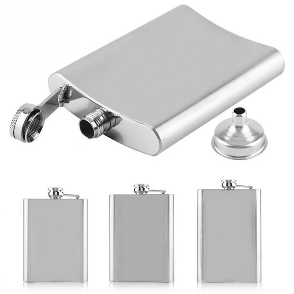 hip flasks 7/8/10oz whisky bottle stainless steel wine flask travel alcohol pocket silver bottles
hip flasks 7/8/10oz whisky bottle stainless steel wine flask travel alcohol pocket silver bottles