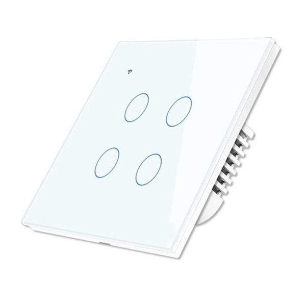 wifi smart wall light press panel switch, smart phone remote control, compatible for alexa and for google assistant, no hub requ
wifi smart wall light press panel switch, smart phone remote control, compatible for alexa and for google assistant, no hub requ