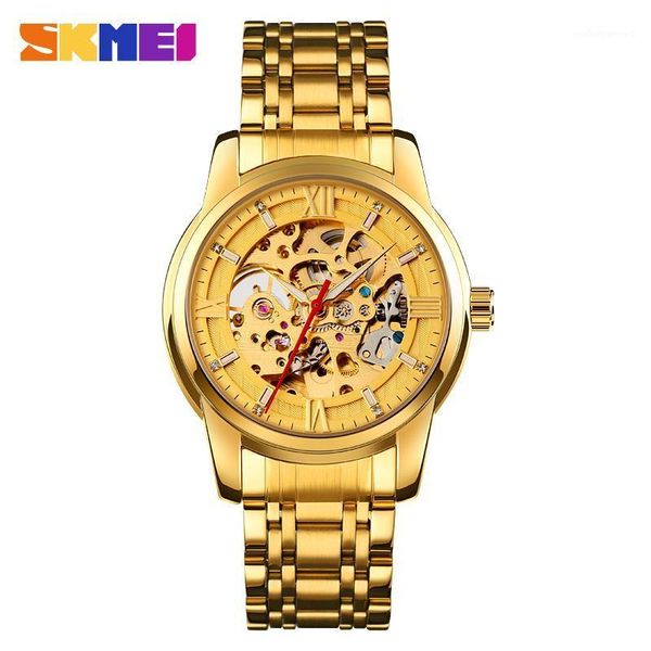 brand automatic watch men fashion business men's wristwatch stainless steel mechanical watches luxury color gold clock wristwatches, Slivery;brown
brand automatic watch men fashion business men's wristwatch stainless steel mechanical watches luxury color gold clock wristwatches, Slivery;brown
