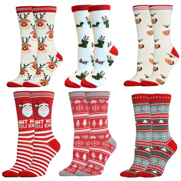 new cotton cute women's socks cartoon harajuku funny happy red elk santa claus snowflower tree socks for girl christmas gift, Black;white
new cotton cute women's socks cartoon harajuku funny happy red elk santa claus snowflower tree socks for girl christmas gift, Black;white