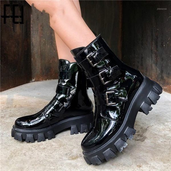 boots stylesowner fashion buckle female motorcycle night club woman winter genuine leather women ankle platform1, Black
boots stylesowner fashion buckle female motorcycle night club woman winter genuine leather women ankle platform1, Black