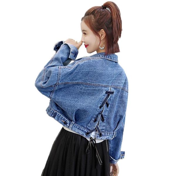 women's jackets 2021 fashion jeans jacket women spring autumn long sleeve single-breasted short blue denim coats outerwear motorcycle c, Black;brown
women's jackets 2021 fashion jeans jacket women spring autumn long sleeve single-breasted short blue denim coats outerwear motorcycle c, Black;brown