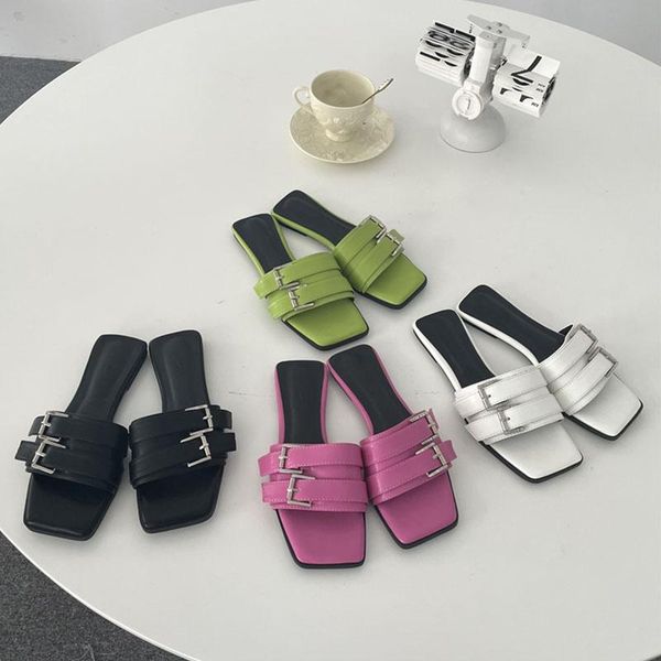 slippers 2021 fashion brand womem slipper buckle decoration sandals flat heel ladies casual beach slides outdoor slip on flip flops, Black
slippers 2021 fashion brand womem slipper buckle decoration sandals flat heel ladies casual beach slides outdoor slip on flip flops, Black