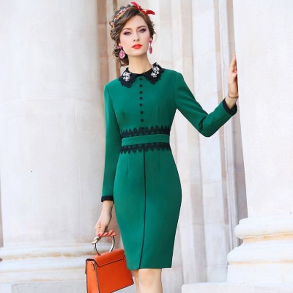 casual dresses fashion office lady solid autumn spring embroidery dress women's slim patchwork beading retro style skirt bjx6, Black;gray
casual dresses fashion office lady solid autumn spring embroidery dress women's slim patchwork beading retro style skirt bjx6, Black;gray