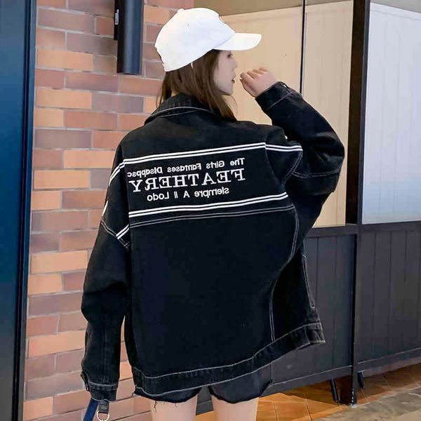 women's jackets loose jean jacket with a woman's stamp, red, european and american net, casual, couple, spring fall, 0h9m, Black;brown
women's jackets loose jean jacket with a woman's stamp, red, european and american net, casual, couple, spring fall, 0h9m, Black;brown
